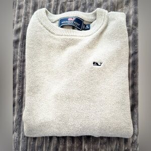 Boys Vineyard Vines Light Gray Sweater S 8-10